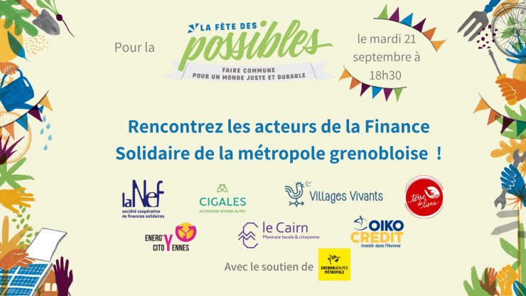 Rencontre des acteurs de la Finance Solidaire // Grenoble (38)